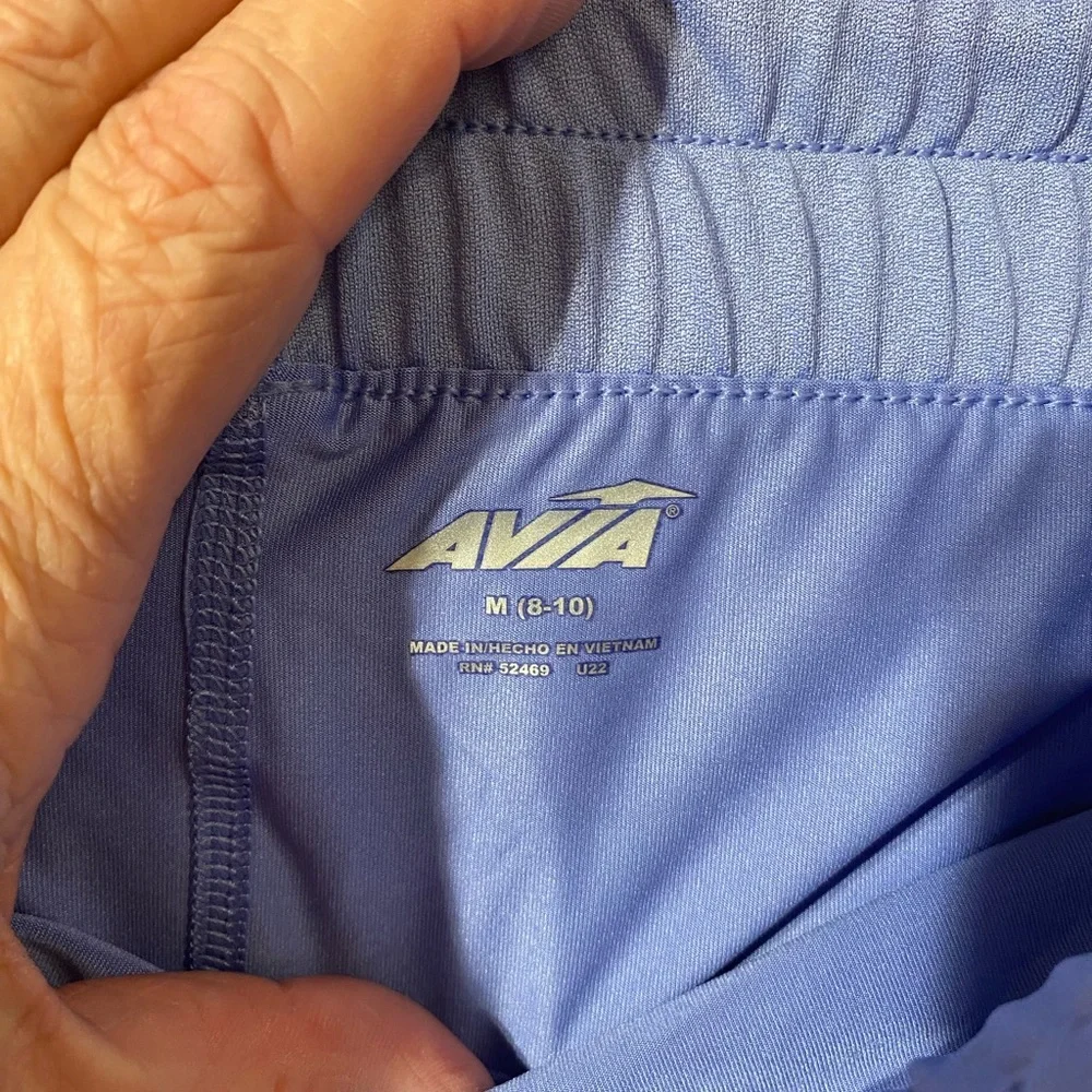 Avia Women's Athletic Shorts in Blue Medium (8-10) (PQ)